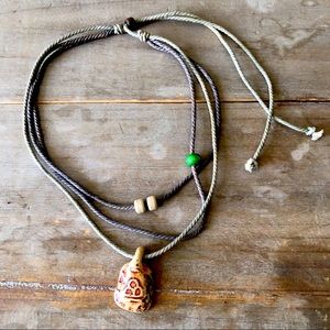 Tribal “bone” necklace